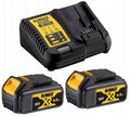 2x bateria 18V DCB182 + ładowarka DCB1104 M2 DeWALT
