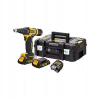 Nitownica DeWALT DCF403D2GT 18V 10kN do nitów 2,4–4,8mm, 2x 2,0Ah