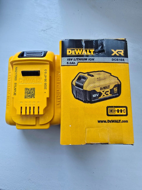 DeWALT DCB184 XR akumulator 18V 5,0Ah oryginał bateria Li-Ion