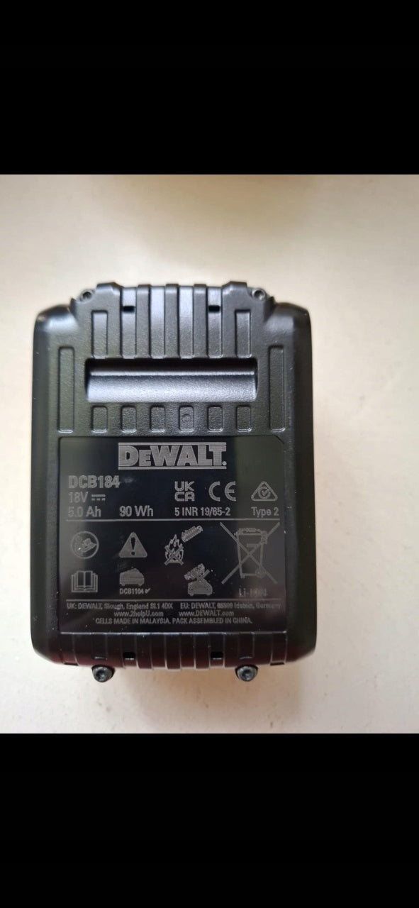 DeWALT DCB184 XR akumulator 18V 5,0Ah oryginał bateria Li-Ion