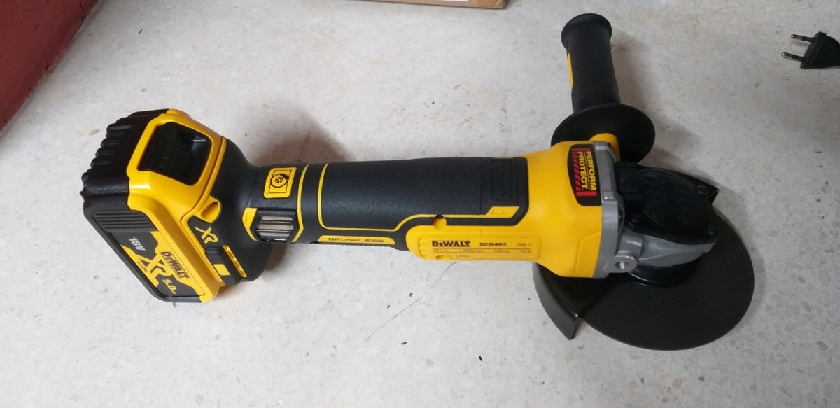 DeWALT DCG405P2 szlifierka kątowa 18V 2x5Ah