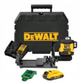 DeWALT laser krzyżowy zielony 360° 18V DCLE34031D1