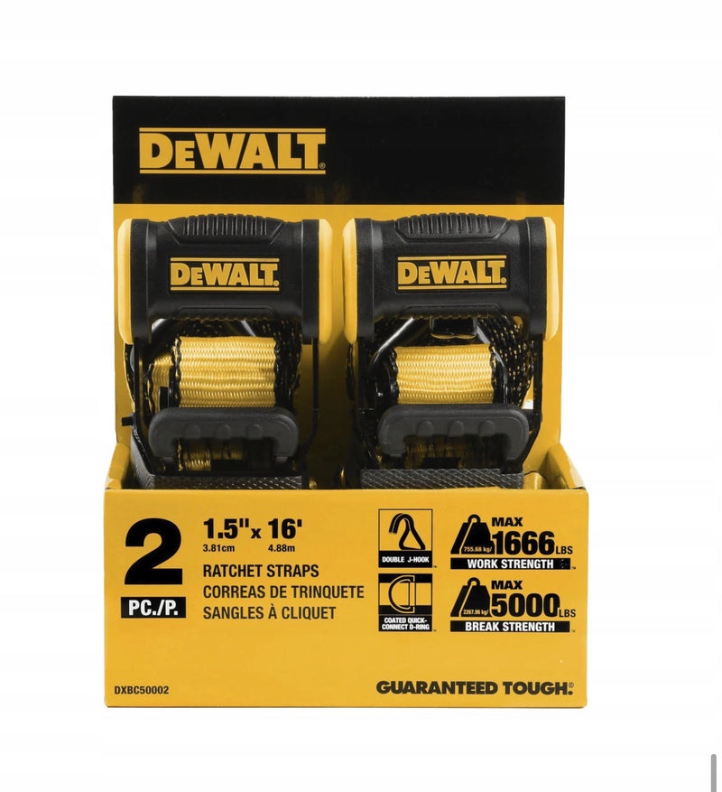 DeWALT pas transportowy 2szt 4,88m siła zrywająca 2268 DXBC50002EU