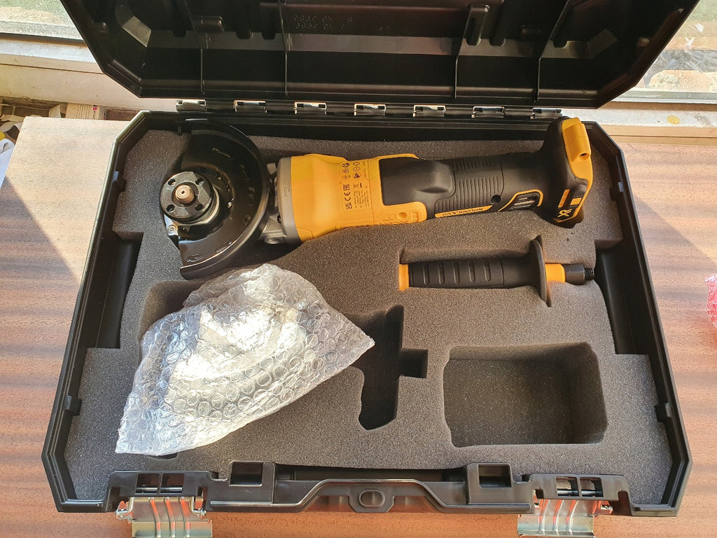 DeWALT szlifierka kątowa płaska DCG405FN 18V XR 125 mm niski profil body