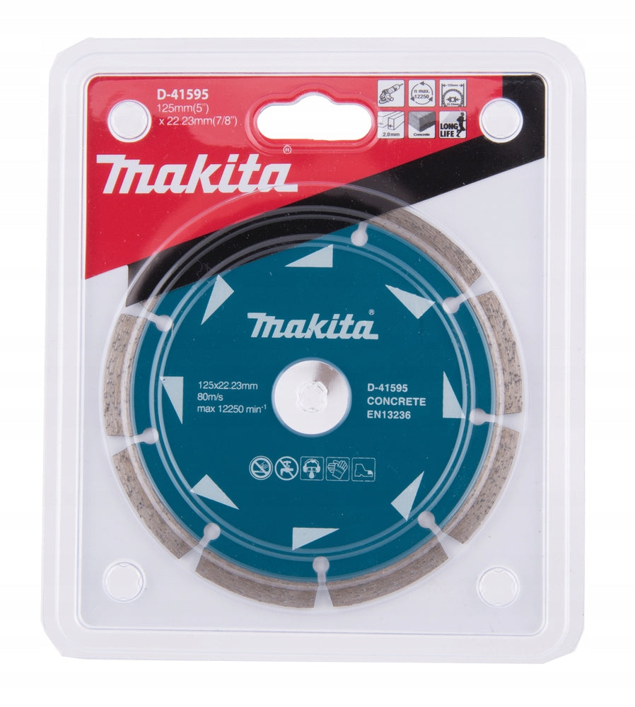 Makita tarcza diamentowa 125 segmentowa do betonu do szlifierki D-41595