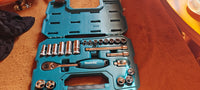Zestaw nasadek Makita B-65573 3/8" z grzechotką, 23 el.