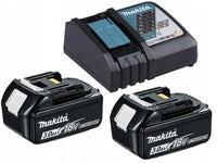 Zestaw startowy Makita LXT 18V: ładowarka DC18RC + 2x akumulator BL1830B 3,0Ah