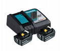 Makita zestaw zasilający akumulator 18V 2x5.0Ah + ładowarka DC18RC