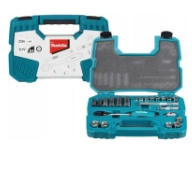 Zestaw nasadek Makita B-65573 3/8" z grzechotką, 23 el.