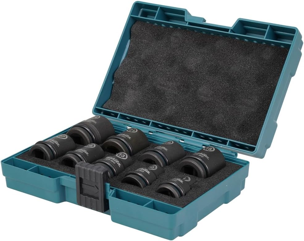 Zestaw nasadek udarowych Makita Impact Black E-16564 1/2" 8–24mm, 9 el.