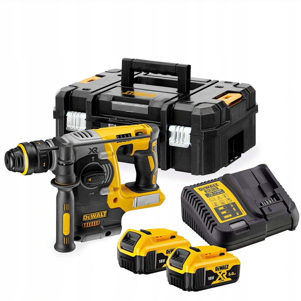 Młotowiertarka DeWALT DCH273P2T XR 3-funkcyjna 2,1J 18V SDS-Plus