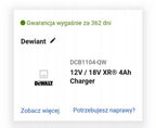 Nowa ładowarka DeWALT DCB1104 18V