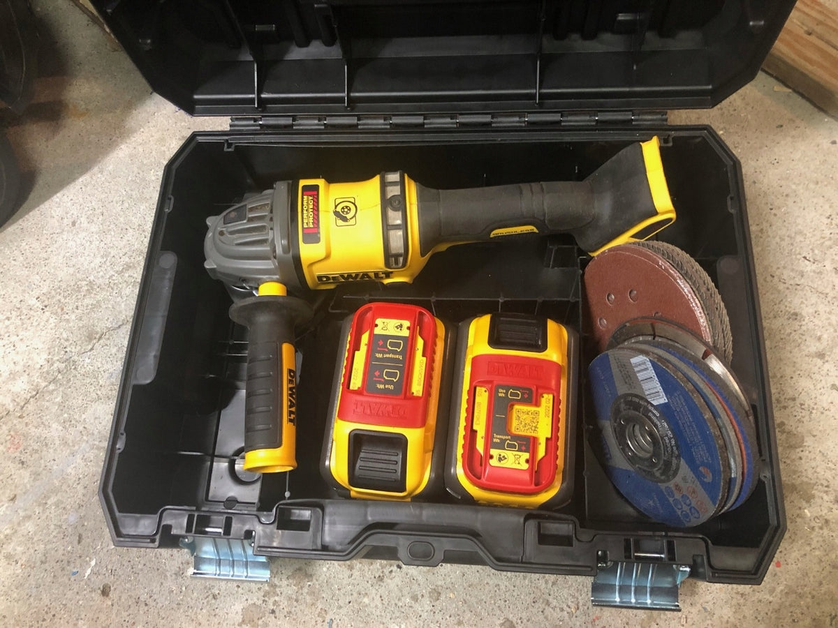 Szlifierka kątowa akumulatorowa DeWALT DCG418N-XJ 125mm 54V FLEXVOLT body