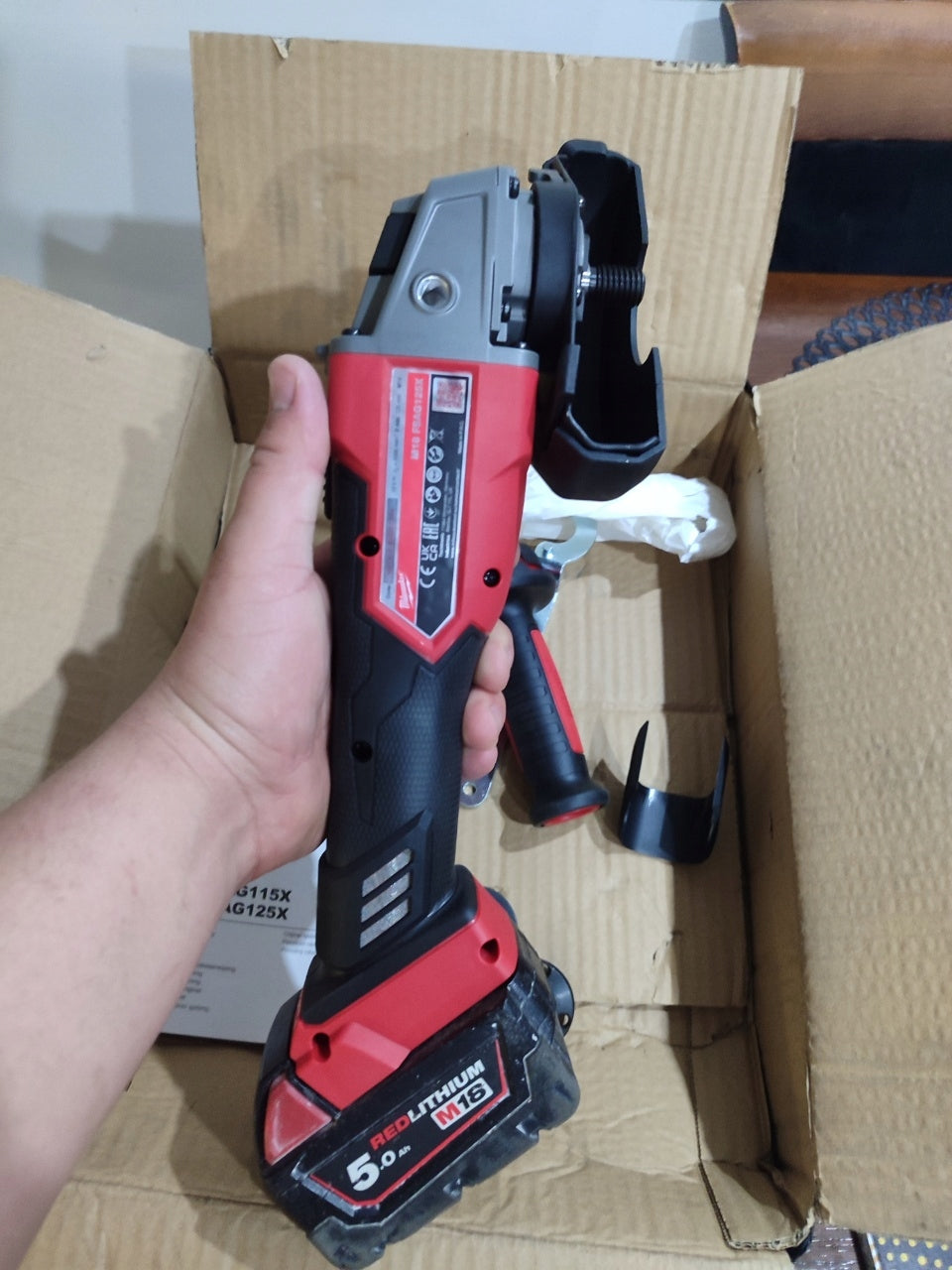 Szlifierka Milwaukee M18 FSAG125X-0