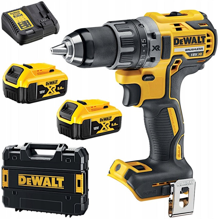 Wiertarko-wkrętarka DeWALT DCD791P2 18V XR 2x5Ah 70Nm bezszczotkowa zestaw