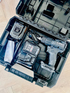 Wiertarko-wkrętarka udarowa DeWALT DCD86MP1T-QW 1x5Ah McLaren BL walizka