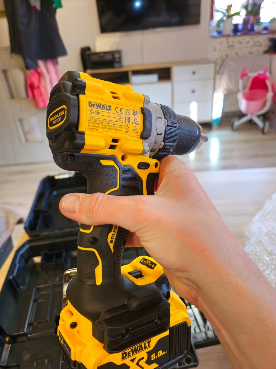 Wkrętarka 18V 90Nm 2x5Ah 2-biegi DeWALT DCD800P2T