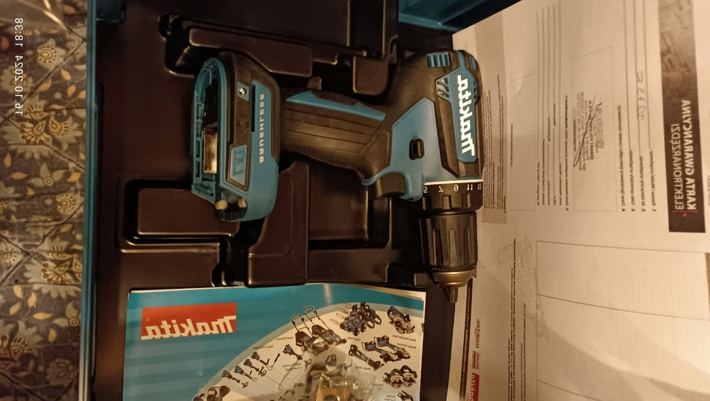 Wkrętarka Makita DDF485RTJ 18V 2x5,0Ah + MAKPAC siła 60Nm