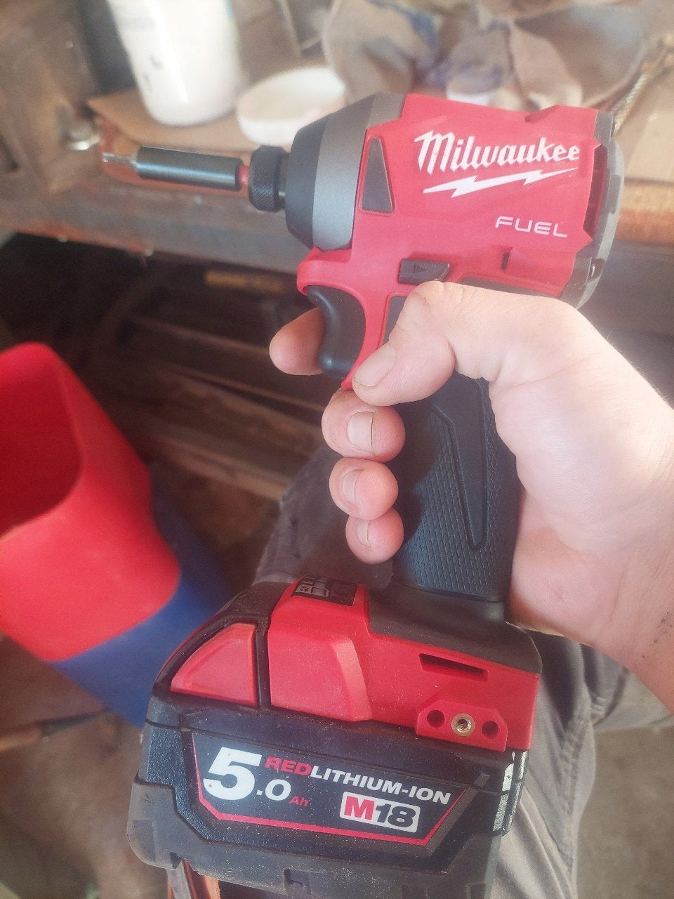 Zakrętarka udarowa 1/4'' 18V Milwaukee M18 FID3-0