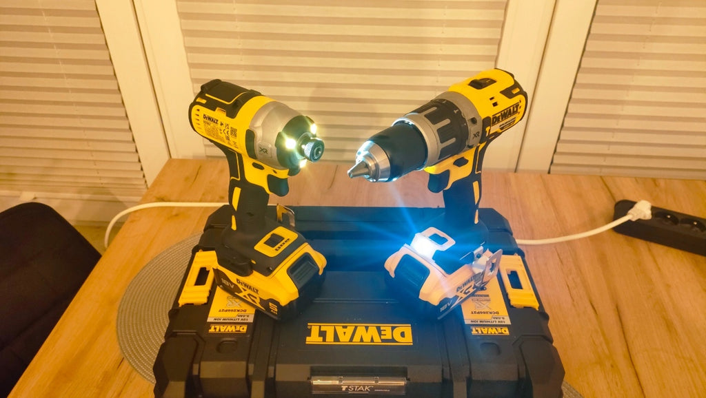 Zestaw aku combo DeWALT DCK266P2T 18V XR 2x5Ah Li-Ion DCD796+DCF887 TSTAK