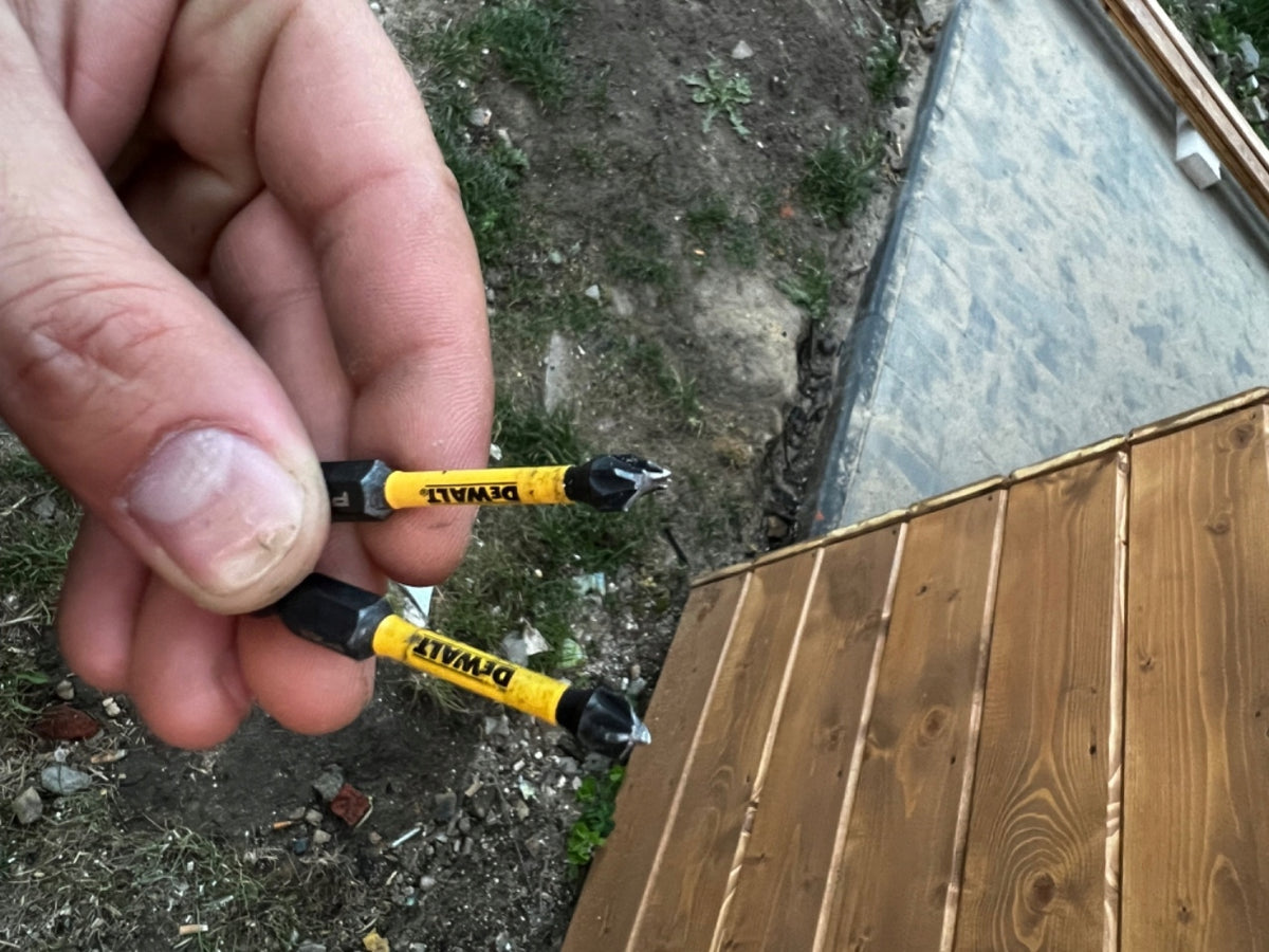 Zestaw końcówek udarowych 1/4 bity PZ1 PZ2 PZ3 50mm DeWALT - 10szt.