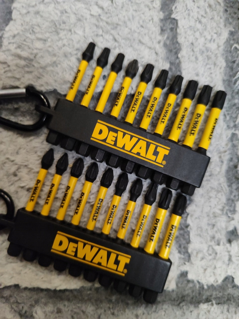Zestaw końcówek udarowych 1/4 bity PZ1 PZ2 PZ3 50mm DeWALT - 10szt.
