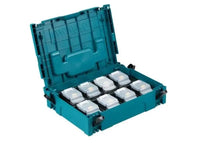 Zestaw zasilający Makita 199697-1 MAKPAC: 8x akumulator BL1850B 18V