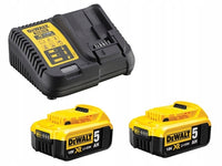 Zestaw zasilający DeWALT DCB115P2: 2x akumulator DCB184 + ładowarka