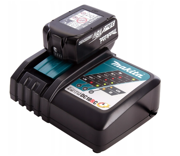Zestaw zasilający Makita 191A24-4: ładowarka DC18RC + akumulator BL1830B 18V